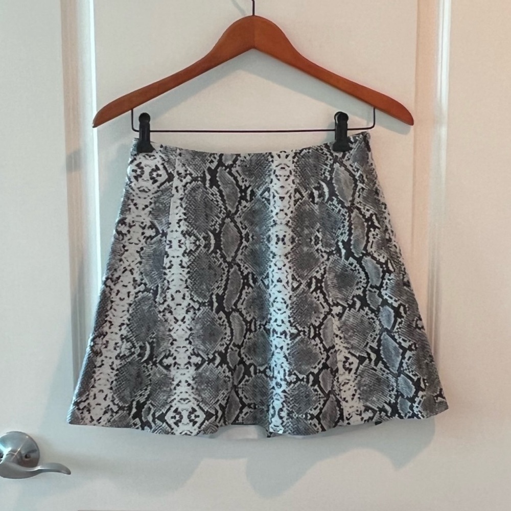 Veda python leather skirt - Picture 3 of 13